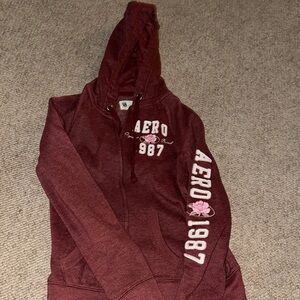 Aero 1987 Maroon Hoodie